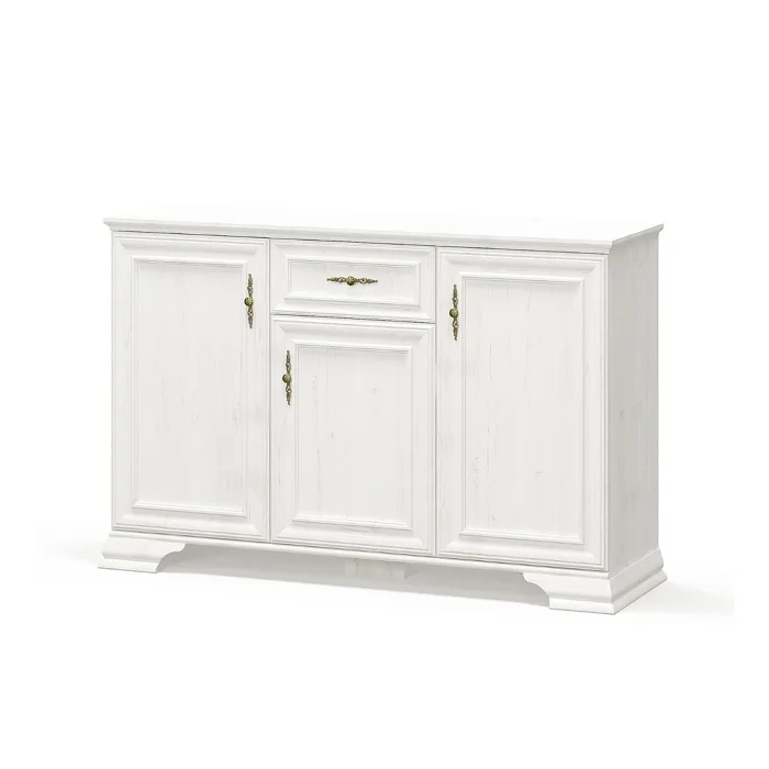 Comoda IRYS, 3 usi, 1 sertar, pin anderson, 137,6x39x88,7 cm