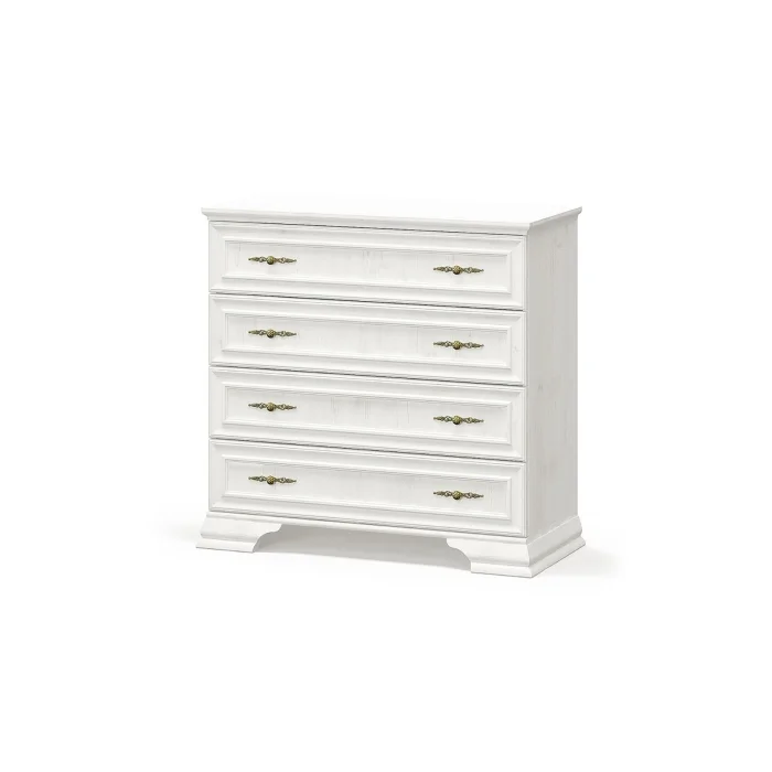 Comoda IRYS, 4 serare, pin anderson, 93,4x39x88,7 cm