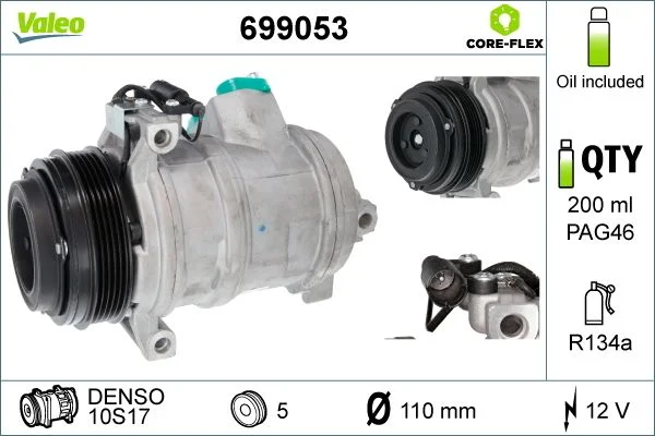 Compresor, climatizare VALEO 699053