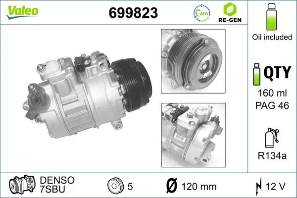 Compresor, climatizare VALEO 699823