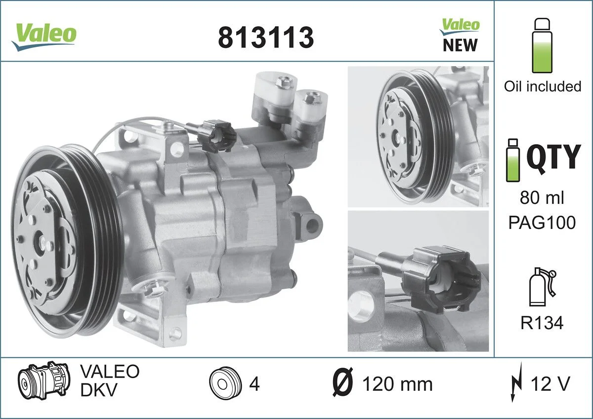 Compresor, climatizare VALEO 813113