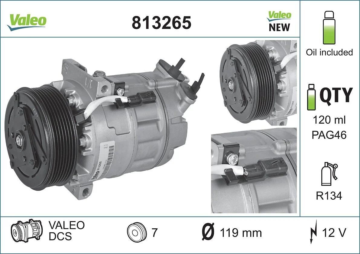 Compresor, climatizare VALEO 813265