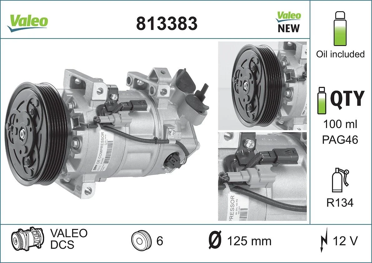 Compresor, climatizare VALEO 813383