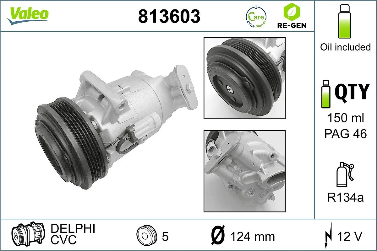 Compresor, climatizare VALEO 813603