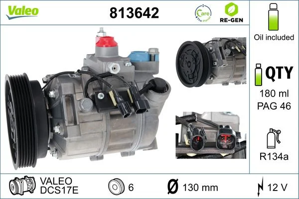 Compresor, climatizare VALEO 813642