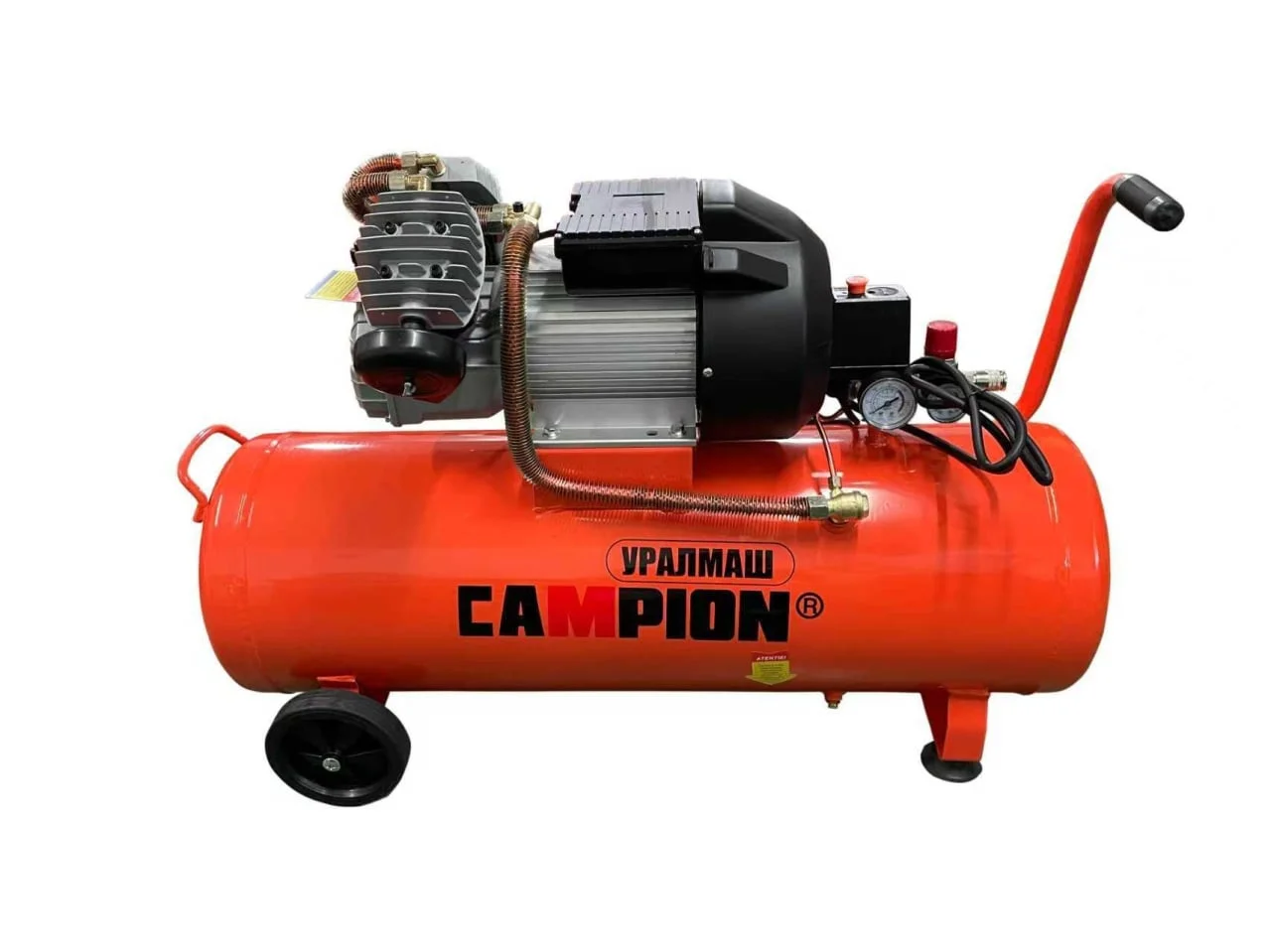 Compresor de aer 100L, 3.0cp, 3400rpm, 206l/min, 8bar Campion Professional CMP30100