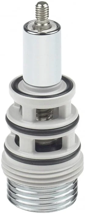 Comutator cu 2 functii, crom, pentru baterii de cada, Deante