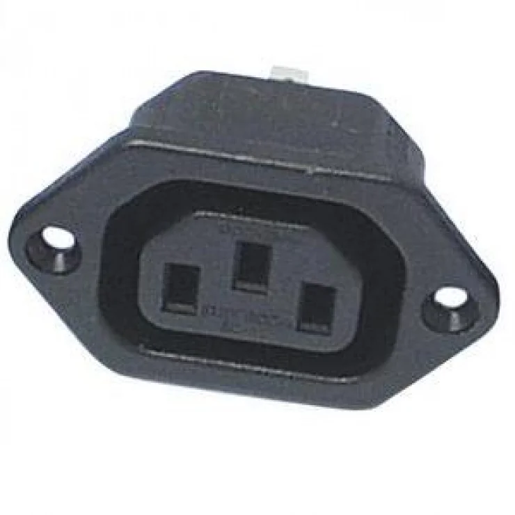 Conector de alimentare pentru lipit 230V/mama IEC C13, CS220FP