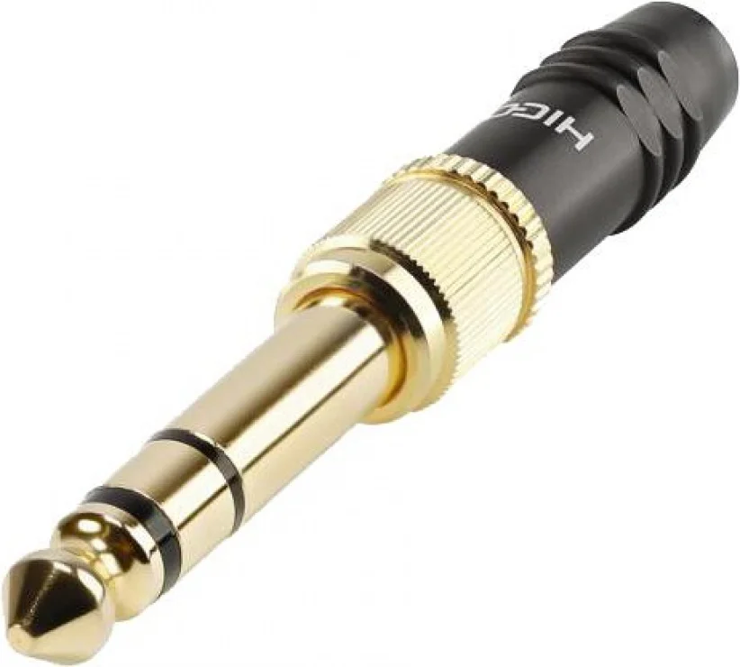 Conector de lipit jack stereo 3.5mm + adaptor insurubabil jack stereo 6.35mm, HICON HI-J3563S
