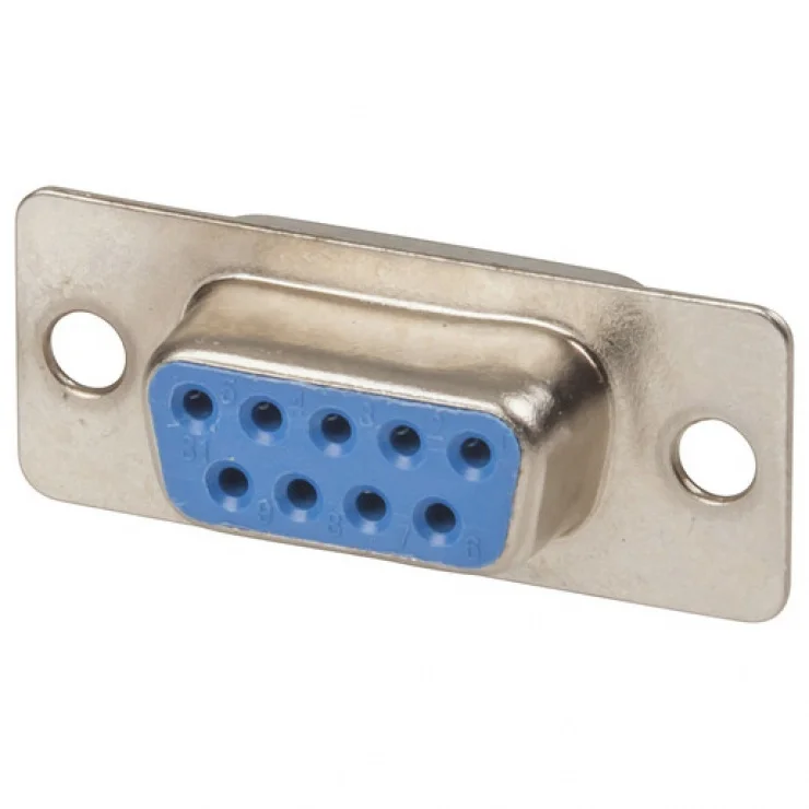 Conector serial DB9 mama pentru lipit, c9f