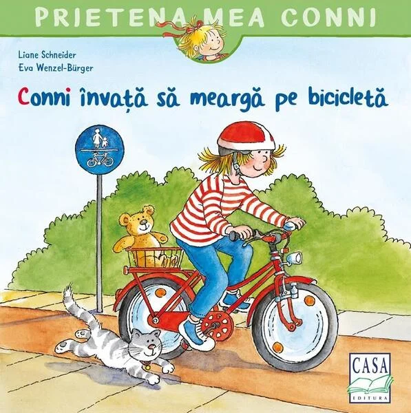 Conni învață să meargă pe bicicletă - Paperback - Liane Schneider - Casa