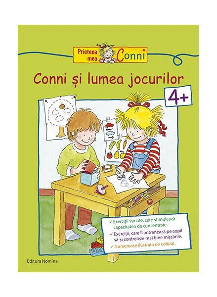 Conni și lumea jocurilor 4+ - Paperback brosat - *** - Nomina