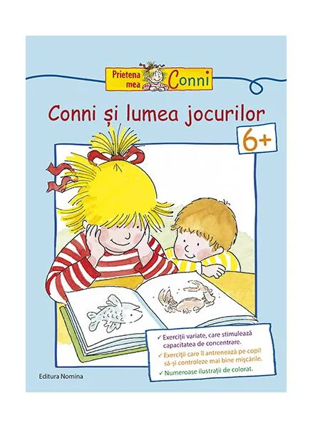 Conni și lumea jocurilor 6+ - Paperback brosat - *** - Nomina