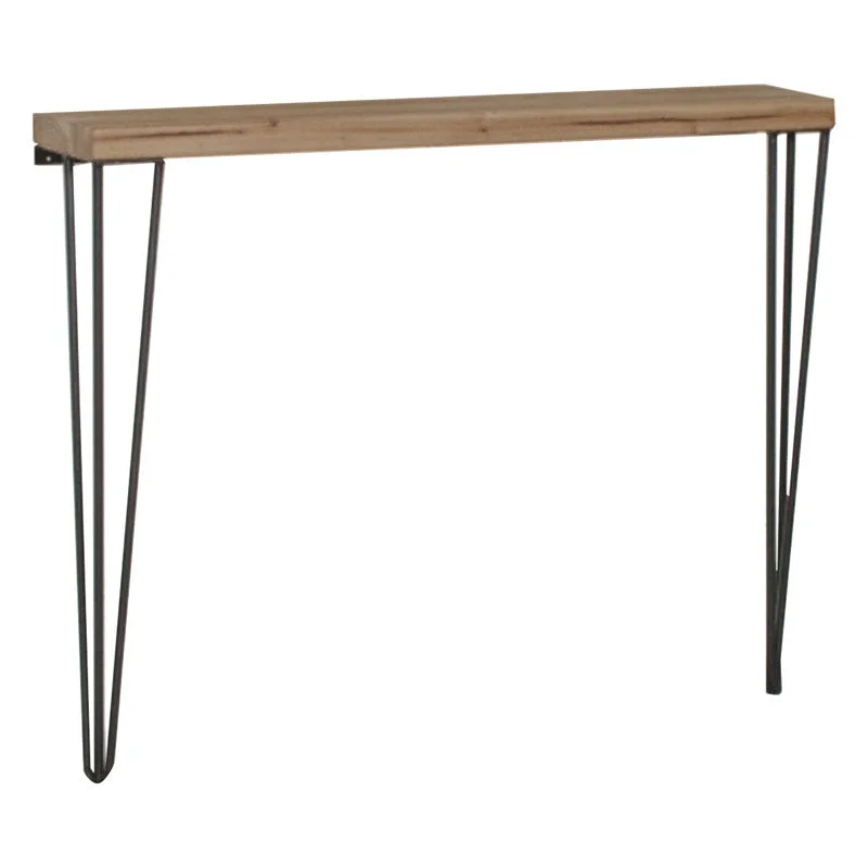 CONSOLĂ Tetty  negru-negru 90x14x75cm