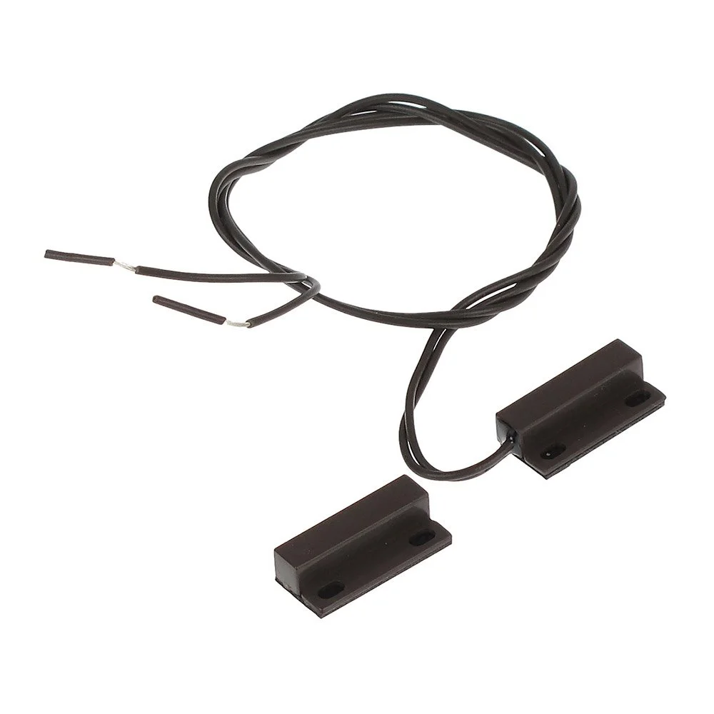 Contact magnetic lateral Satel B-1 BR, aparent, NO, maro