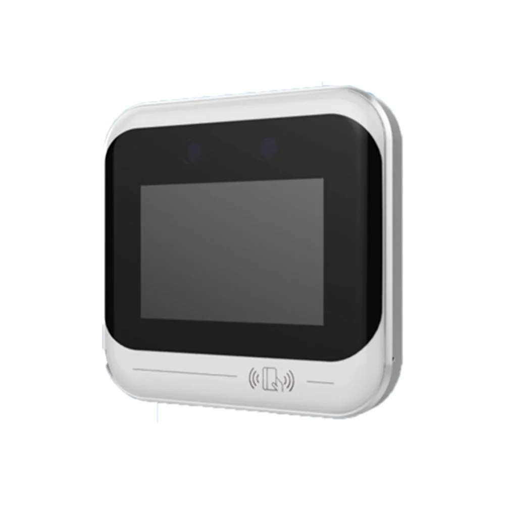 Control acces standalone cu recunoastere faciala WiFi TVT TD-E2123-IC/PE/TP/WF, 2MP, 3.6 mm, ecran 3.5 inch, 13.56MHz, Wiegand, MIFARE, slot card, IR 1m/lumina alba 0.5m, microfon, difuzor, PoE