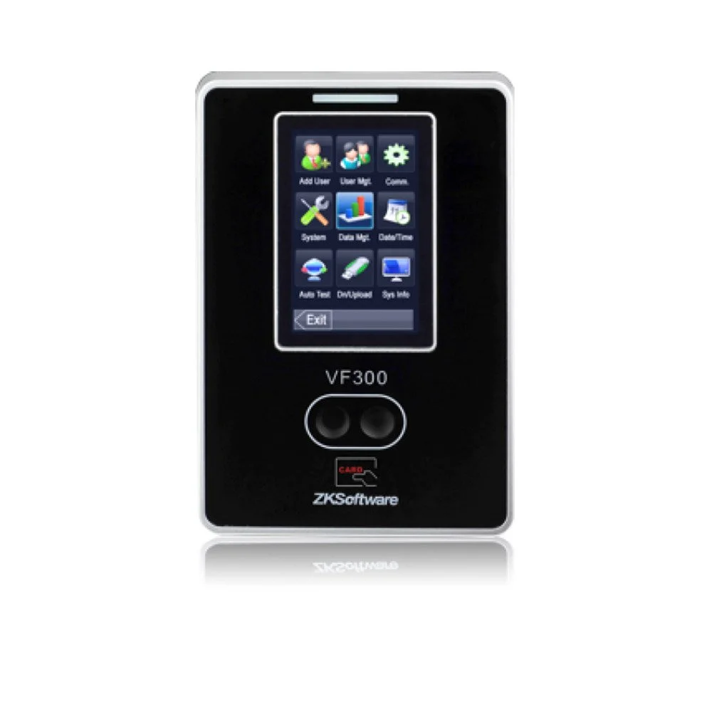 Controler de acces facial IP ZKTeco TA-VF380ZMM-2, Mifare, 13.56 MHz, 3000 fete, 2.8 inch, TCP/IP, USB