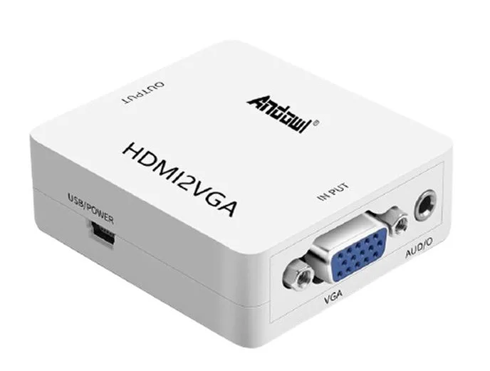Convertor HDMI la VGA 4K cu audio Q JC144