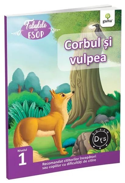 Corbul și vulpea - Paperback brosat - Esop - Gama