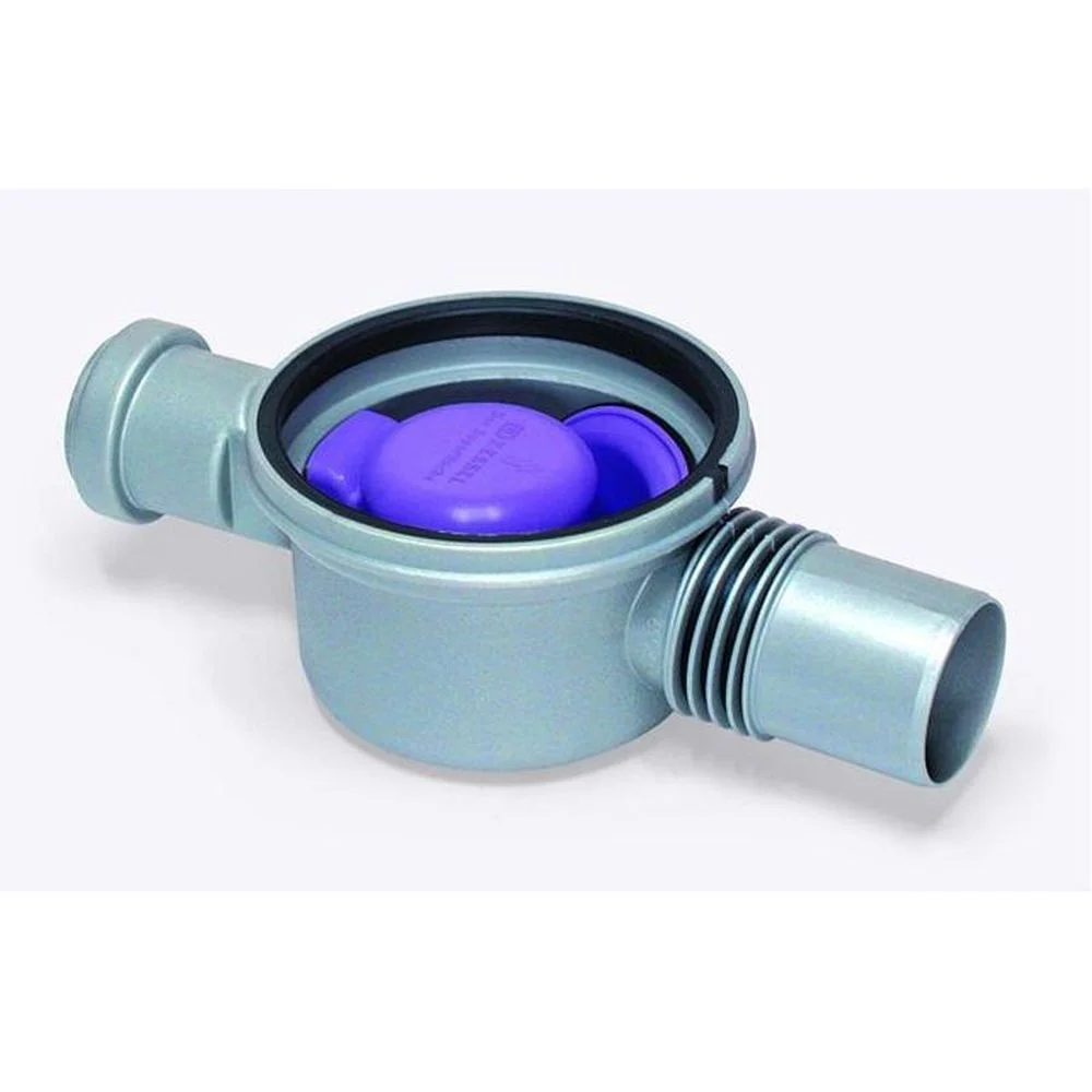 Corp sifon baie cu evacuare laterala si racord lateral Kessel, System 100