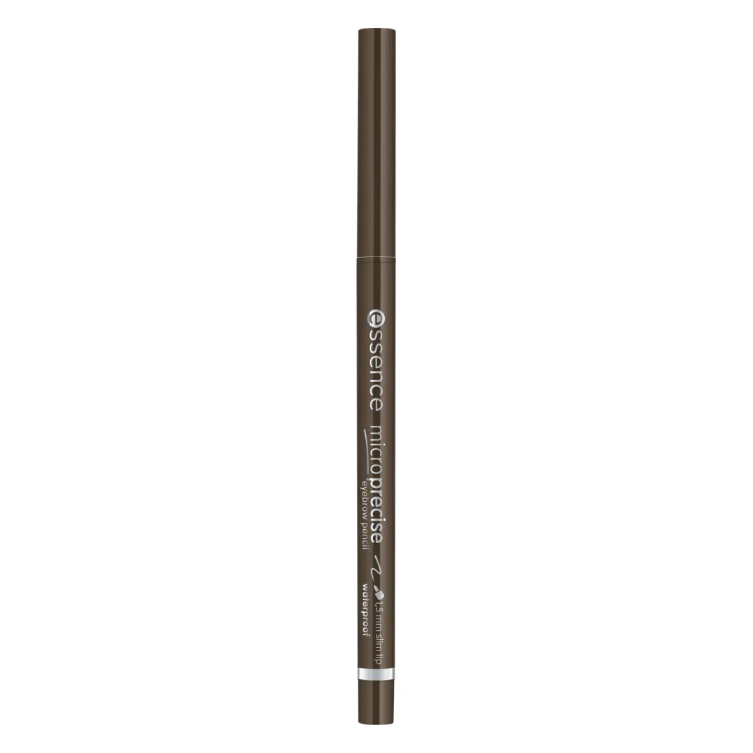 Creion pentru sprancene Micro Precise Black Brown, 0.05 g, Essence