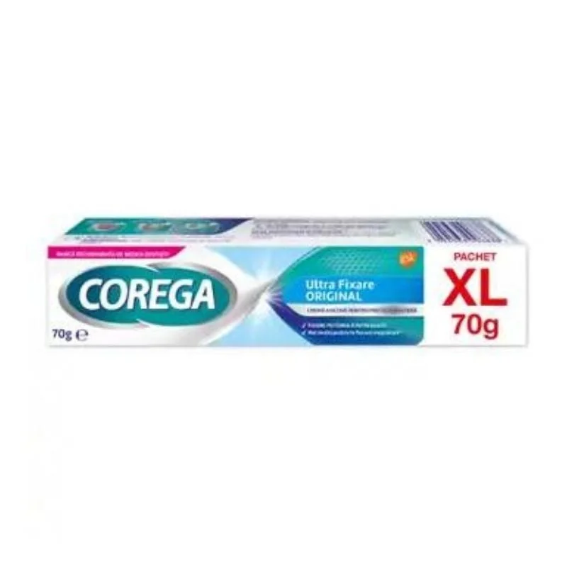 Crema adeziva pentru proteza dentara Original, 70 g, Corega