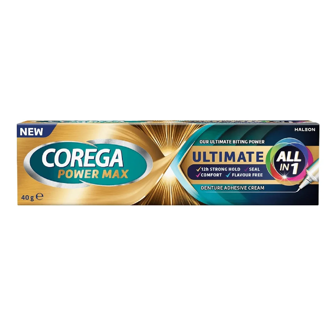 Crema adeziva pentru proteze Ultimate All in 1, 40g, Corega