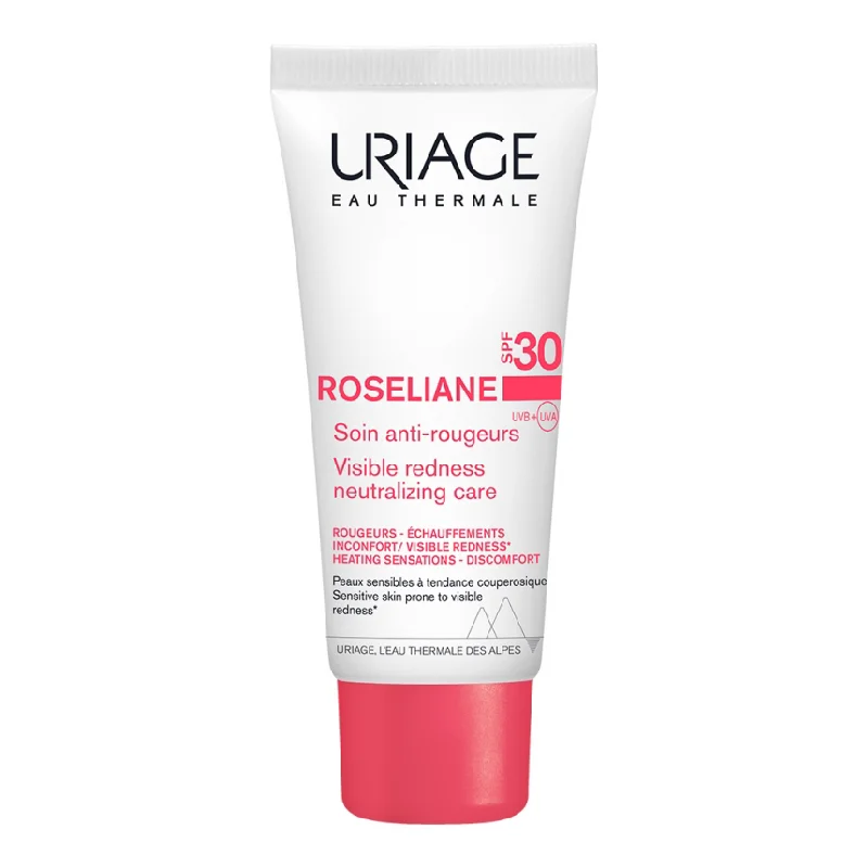 Crema anti-roseata cu SPF30 Roseliane, 40 ml, Uriage