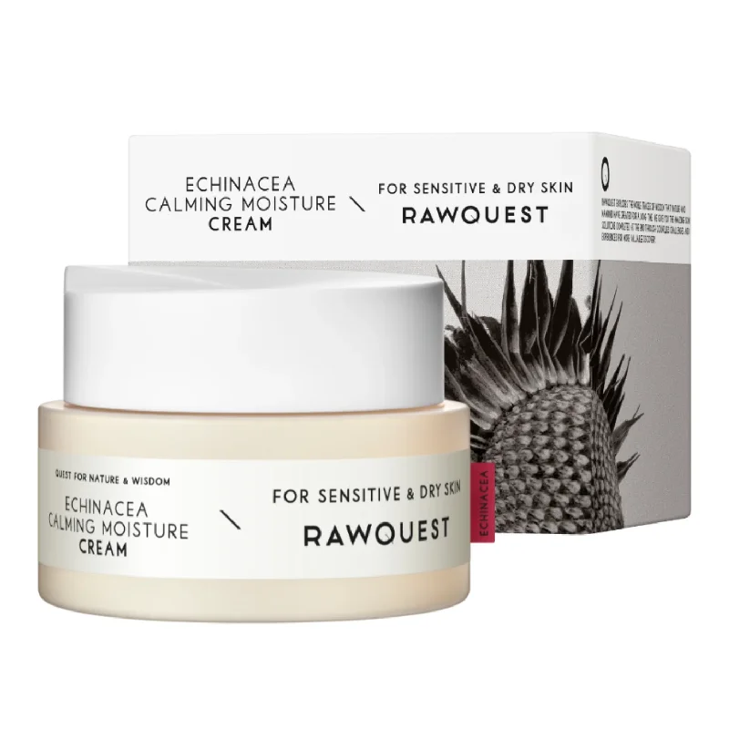 Crema calmanta si hidratanta, ten sensibil si uscat, 50 ml, Rawquest