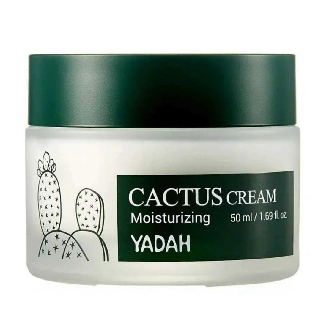 Crema de fata hidratanta Cactus, 50 ml, Yadah