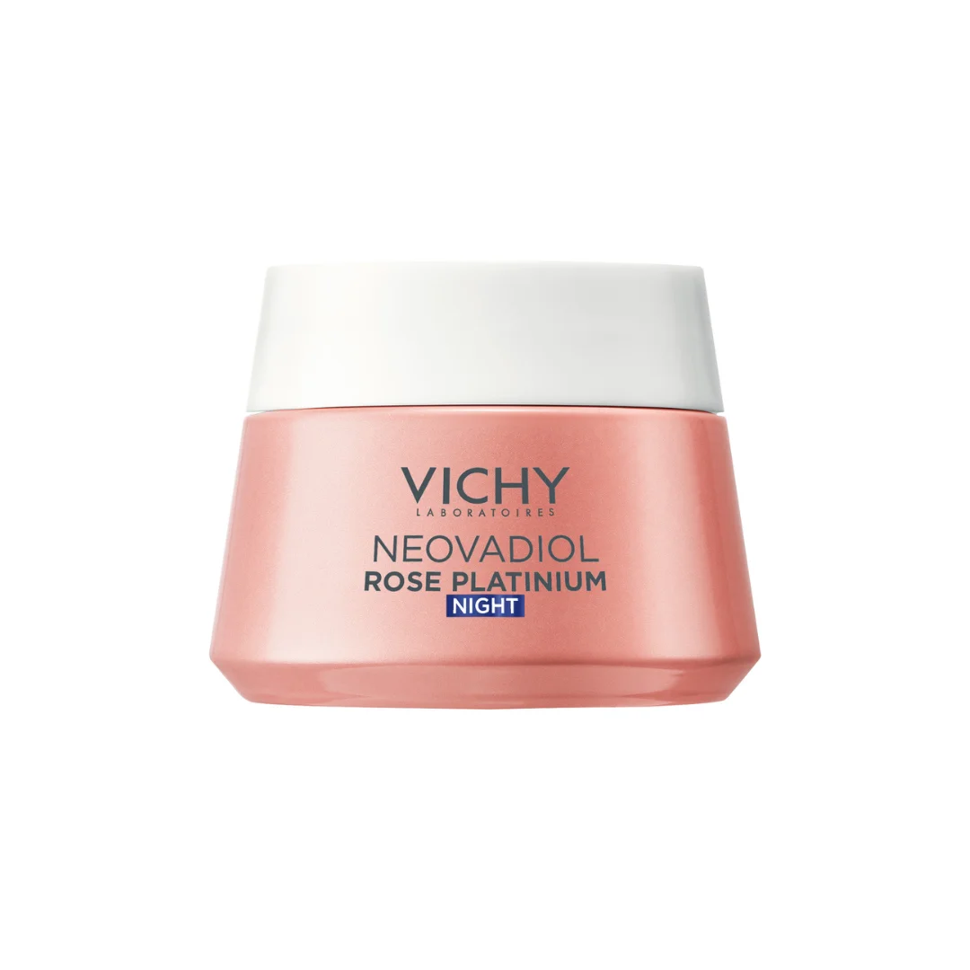 Crema de noapte cu efect de redensificare si revitalizare Neovadiol Rose Platinium, 50 ml, Vichy