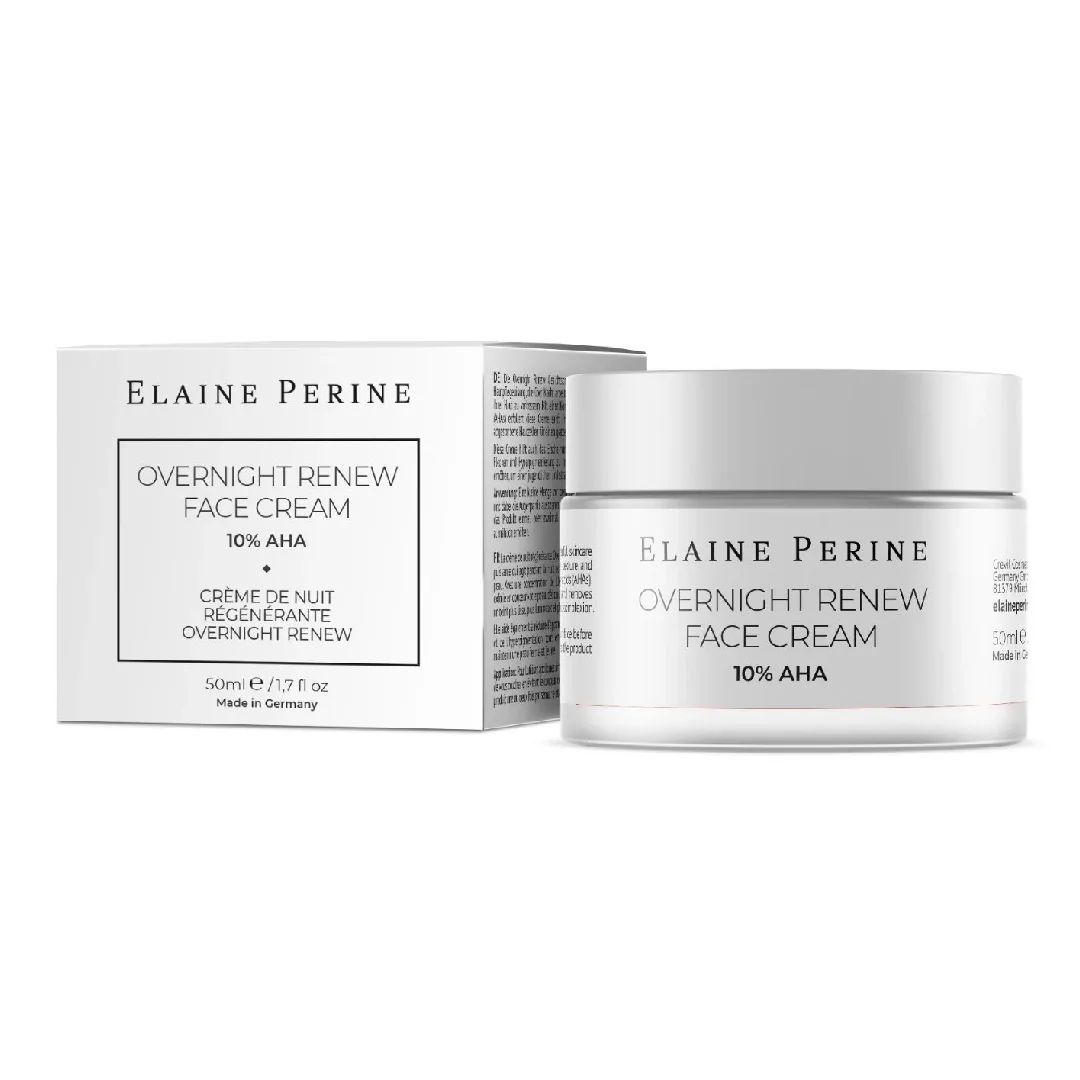 Crema de noapte pentru fata cu 10% AHA, 50ml, Elaine Perine