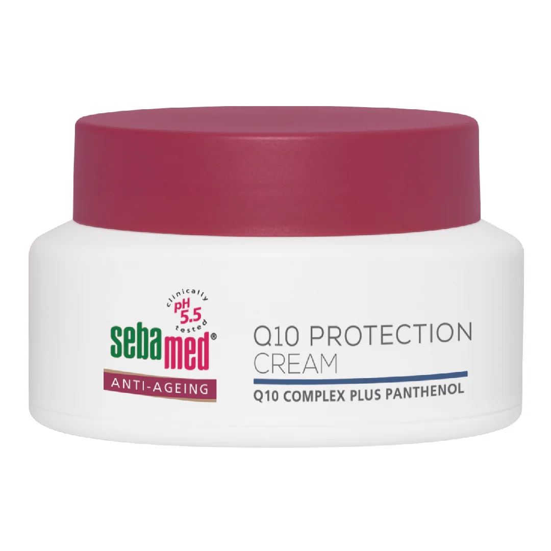 Crema dermatologica protectoare pentru fata cu Q10, Anti-Ageing, 50 ml, Sebamed