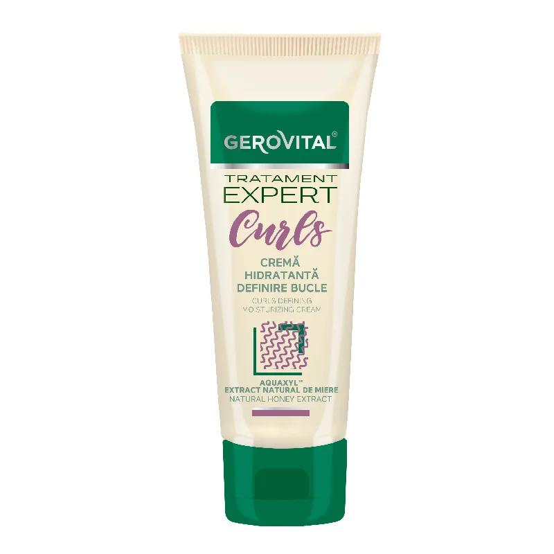 Crema hidratanta pentru definirea buclelor Tratament Expert, 150 ml, Gerovital
