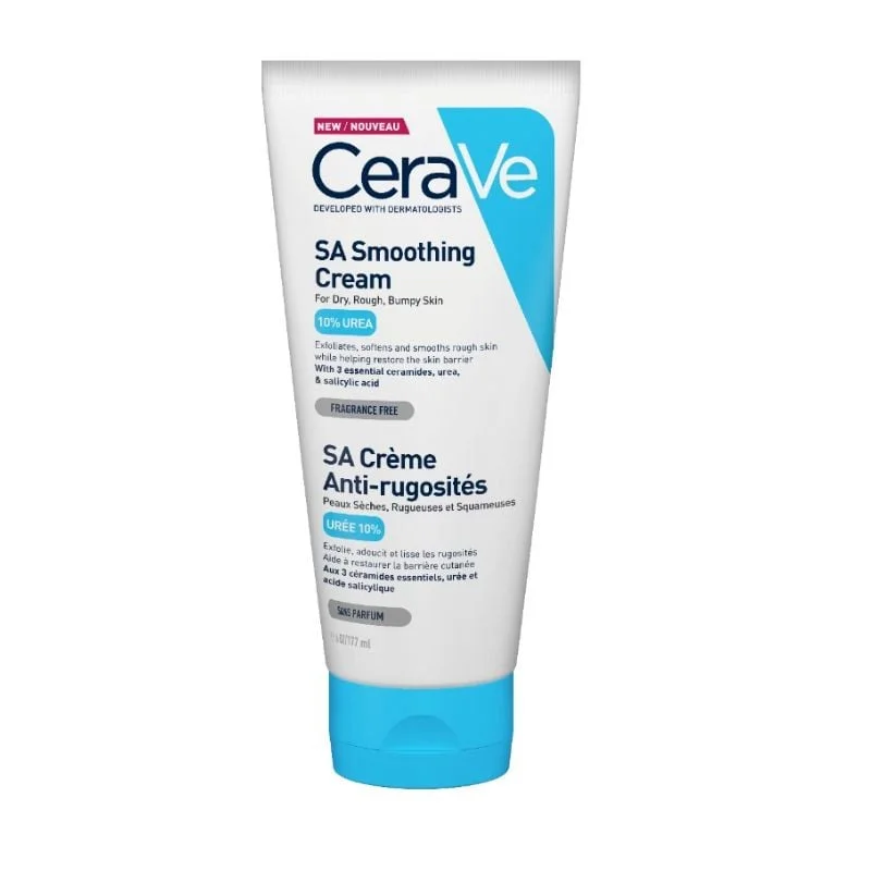 Crema hidratanta si exfolianta pentru pielea uscata SA, 177 ml, CeraVe