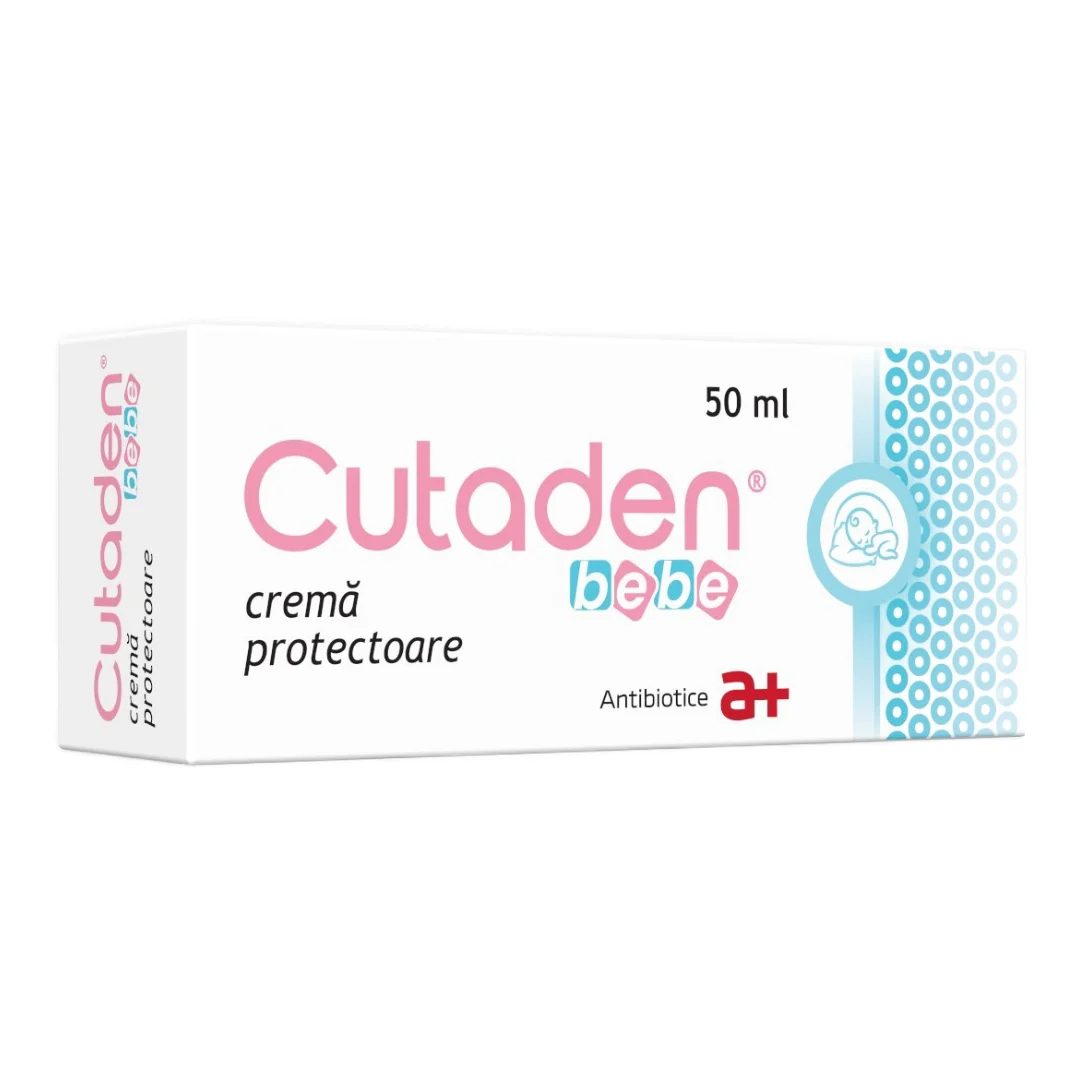 Crema protectoare Cutaden Bebe, 50 ml, Antibiotice SA