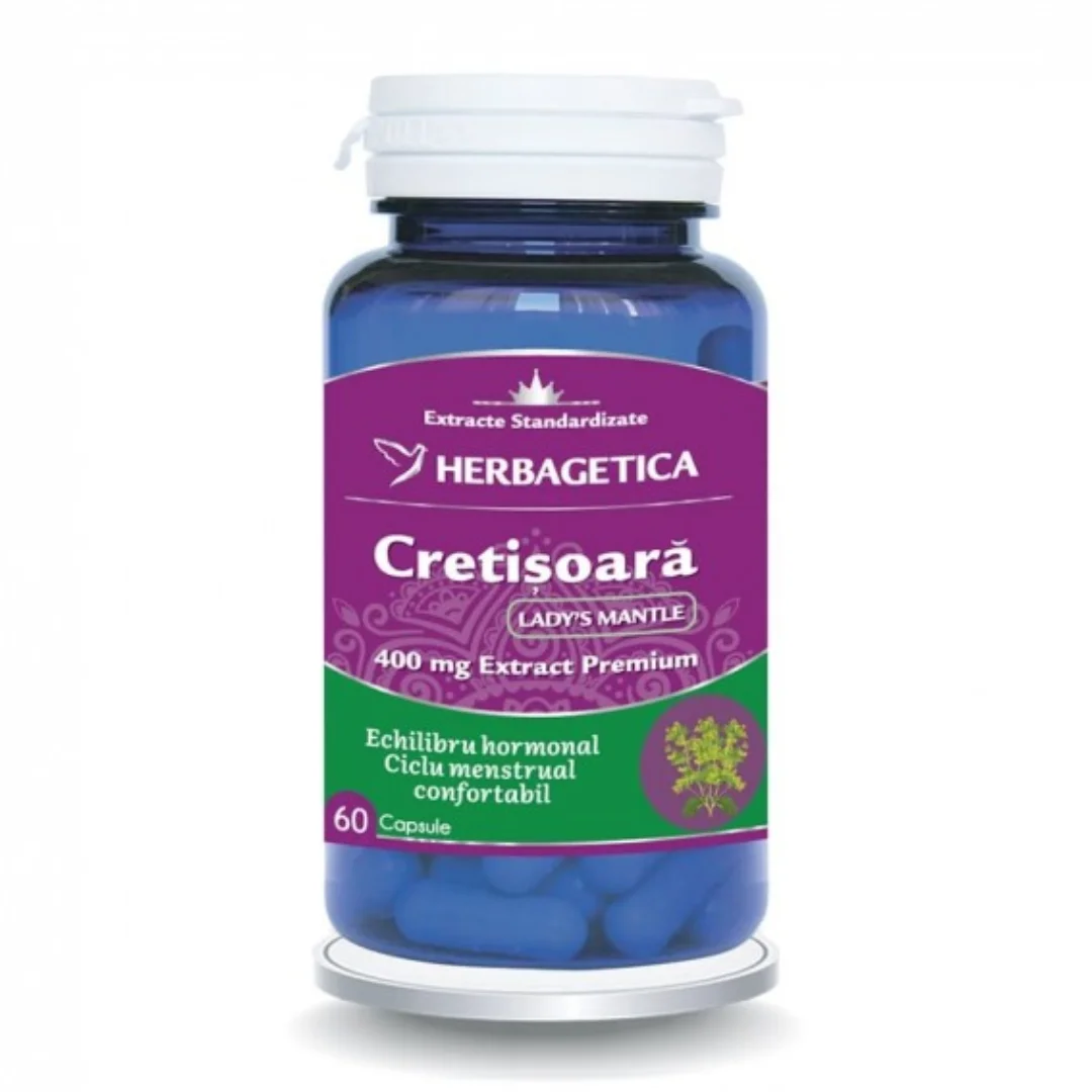 Cretisoara Lady’s Mantle, 60 capsule, Herbagetica