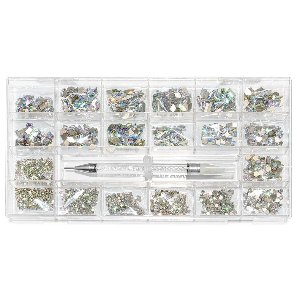 Cristale de unghii AB 1000 bucati