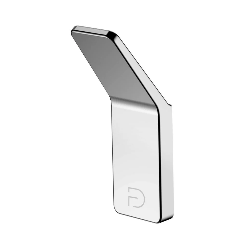 Cuier baie FDesign Piazza, crom lucios