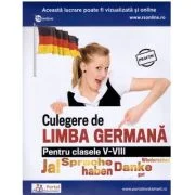 Culegere de limba germana. Clasele 5-8 - Cristina Lucia Calinescu