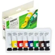 Culori acrilice Magi-Wap Art Rangers, 8 culori x 22ml, FEA0822T-R