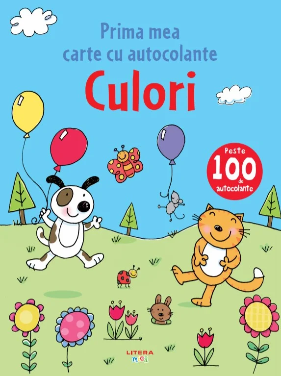Culori. Prima mea carte cu autocolante