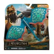 CUM SA ITI DRESEZI DRAGONUL SET DRAGON DEADLY NADDER SI FIGURINA VIKING ASTRID