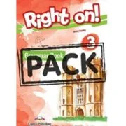 Curs de limba engleza Right on 3. Gramatica cu digibook app (Grammar book) - Jenny Dooley