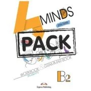 Curs limba engleza 4 Minds B2. Caiet si gramatica cu digibook app - Jenny Dooley
