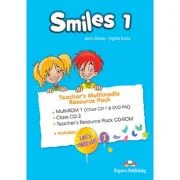 Curs Limba Engleza Smiles 1 Material aditional pentru profesor Pachet Multimedia - Jenny Dooley, Virginia Evans