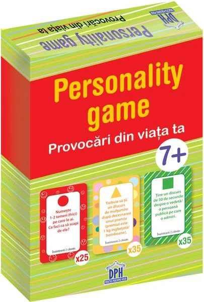 Cutie: Personality game - Hardcover - Georgeta Pânişoară - Didactica Publishing House
