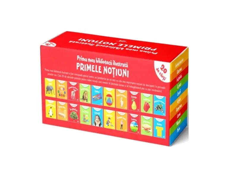 Cutie. Prima mea bibliotecă ilustrată. Primele noțiuni - Hardcover - *** - Litera