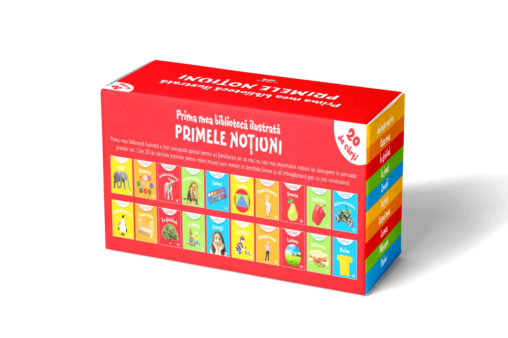 Cutie. Prima mea biblioteca ilustrata. Primele notiuni