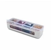 CUTIE SNACK 4 COMPARTIMENTE, MELII, IVORY